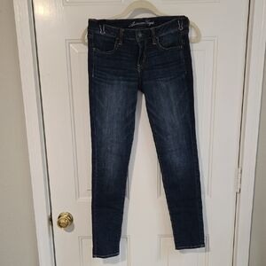 Ladies American Eagle Jeggings Low Rise Size 6